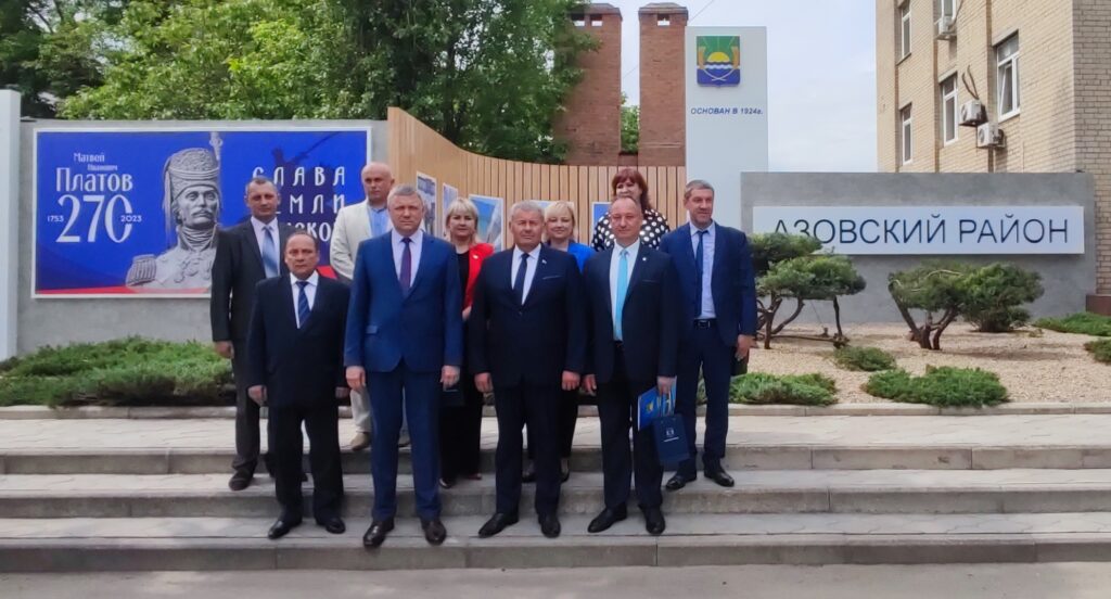Азовский район посетила делегация Могилёвского района Республики Беларусь