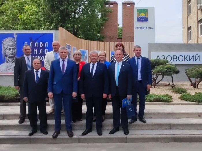 Азовский район посетила делегация Могилёвского района Республики Беларусь