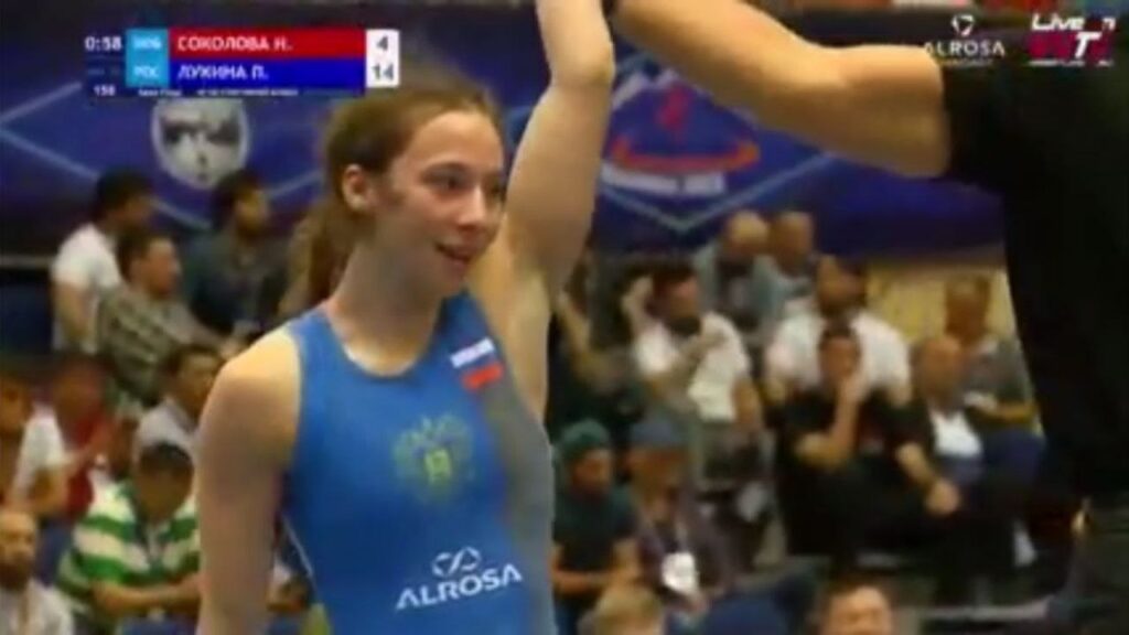 Полина Лукина одержала победу в Чемпионате России по вольной борьбе